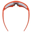 Uvex Sportstyle 231 orange matt napszemüveg - felülről