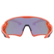 Uvex Sportstyle 231 orange matt napszemüveg - belülről