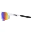 Uvex Sportstyle 227 white matt/blue napszemüveg - odalról