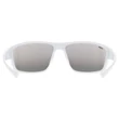 Uvex Sportstyle 230 white matt/silver napszemüveg - belülről
