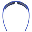 Uvex Sportstyle 310 blue matt napszemüveg - felülről
