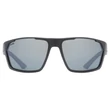 Uvex Sportstyle 233 P black matt/silver napszemüveg - szemből