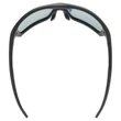 Uvex Sportstyle 232 P black matt napszemüveg - felülről