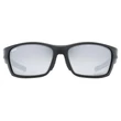 Uvex Sportstyle 232 P black matt napszemüveg - szemből