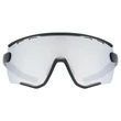 Uvex Sportstyle 236 Set black matt/mirror silver napszemüveg- szemből