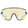 Uvex Sportstyle 236 Set blue matt/mirror yellow napszemüveg- szemből