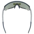 Uvex Sportstyle 236 Set rhino-deep space matt/mirror blue napszemüveg - felülről