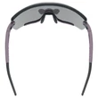 Uvex Sportstyle 236 small Set plum-black matt/mirror silver napszemüveg - felülről