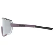 Uvex Sportstyle 236 small Set plum-black matt/mirror silver napszemüveg - oldalról