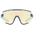 Uvex Sportstyle 236 small Set blue matt/mirror yellow napszemüveg- szemből
