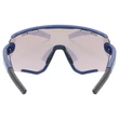Uvex Sportstyle 236 small Set blue matt/mirror yellow napszemüveg - belülről