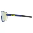 Uvex Sportstyle 236 small Set blue matt/mirror yellow napszemüveg - oldalról