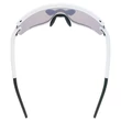 Uvex Sportstyle 236 small Set white matt/mirror red napszemüveg - felülről