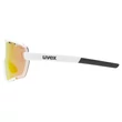 Uvex Sportstyle 236 small Set white matt/mirror red napszemüveg - oldalról