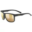 Uvex Sportstyle 312 black matt-gold/gold napszemüveg