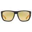 Uvex Sportstyle 312 black matt-gold/gold napszemüveg - szemből