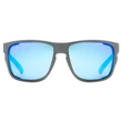 Uvex Sportstyle 312 rhino matt/blue napszemüveg - szemből