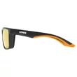 Uvex LGL 50 CV black matt/champagne napszemüveg - odalról