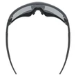 Uvex Sportstyle 231 2.0 grey-black matt/mirror silver napszemüveg - felülről
