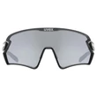 Uvex Sportstyle 231 2.0 grey-black matt/mirror silver napszemüveg- szemből