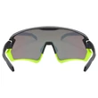 Uvex Sportstyle 231 2.0 black-yellow matt/mirror yellow napszemüveg - belülről