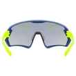 Uvex Sportstyle 231 2.0 blue-yellow matt/mirror blue napszemüveg - belülről