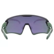 Uvex Sportstyle 231 2.0 moss green-black matt/mirror green napszemüveg - belülről