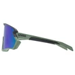 Uvex Sportstyle 231 2.0 moss green-black matt/mirror green napszemüveg - oldalról