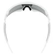 Uvex Sportstyle 231 2.0 Set white-black matt/mirror silver napszemüveg - felülről