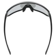 Uvex Sportstyle 235 V black matt napszemüveg - felülről
