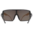 Uvex Sportstyle 235 P black matt/mirror yellow napszemüveg - belülről