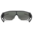 Uvex MTN Style CV black matt fade/mirror silver napszemüveg - belülről