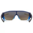 Uvex MTN Style CV blue matt fade/mirror blue napszemüveg - belülről