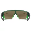 Uvex MTN Style CV green matt fade/mirror green napszemüveg - belülről