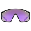 Uvex MTN Perform black-purple matt/mirror purple napszemüveg- szemből