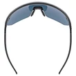 Uvex Pace One black matt/mirror blue napszemüveg - felülről