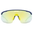Uvex Pace One blue/mirror yellow napszemüveg- szemből