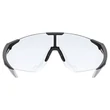 Uvex Pace Perform small V black matt/litemirror silver napszemüveg - belülről
