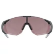 Uvex Pace Perform small CV black matt/mirror silver napszemüveg - belülről