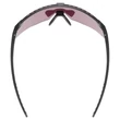 Uvex Pace Stage CV black matt/mirror silver napszemüveg - felülről