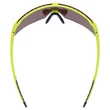 Uvex Pace Stage CV yellow matt/mirror blue napszemüveg - felülről