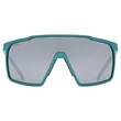 Uvex MTN Perform small teal matt/mirror silver napszemüveg- szemből