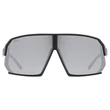 Uvex Sportstyle 237 black matt/mirror silver napszemüveg- szemből