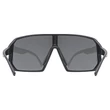 Uvex Sportstyle 237 black matt/mirror silver napszemüveg - belülről