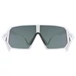 Uvex Sportstyle 237 white matt/mirror lavender napszemüveg - belülről