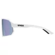 Uvex Sportstyle 237 white matt/mirror lavender napszemüveg - oldalról