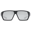 Uvex Sportstyle 238 black matt/mirror silver napszemüveg- szemből