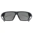 Uvex Sportstyle 238 black matt/mirror silver napszemüveg - belülről