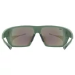 Uvex Sportstyle 238 moss matt/mirror green napszemüveg - belülről
