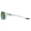 Uvex Sportstyle 238 white matt/mirror pink napszemüveg - oldalról